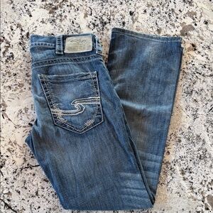 Silver Jeans Men's Zac relaxed fit Straight leg Jeans